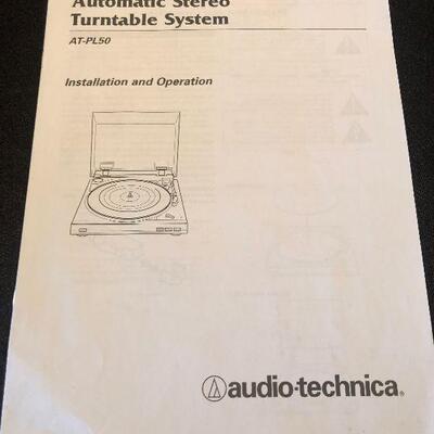 #678 Audio Technica Turn Table 