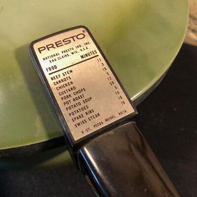 #697 Avocado, Presto Pressure Cooker 