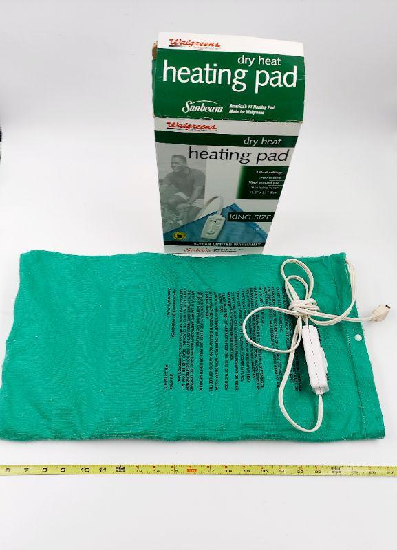 WALGREENS XL HEATING PAD