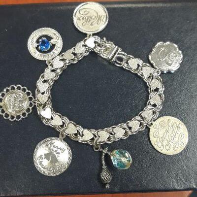 Vintage Sterling Charm Bracelet