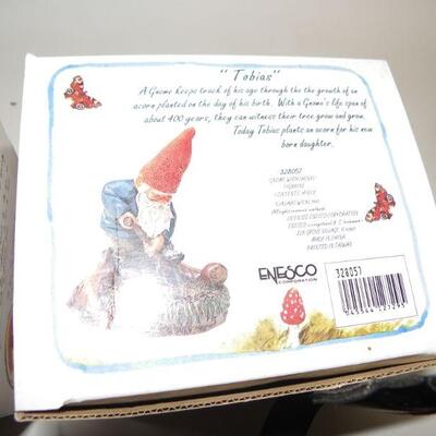 2- New in Box " Gnomes " and Limoges Sugar bowl.