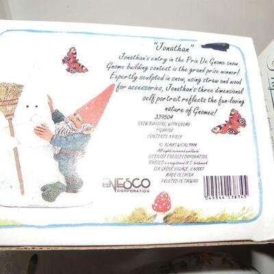 2- New in Box " Gnomes " and Limoges Sugar bowl.