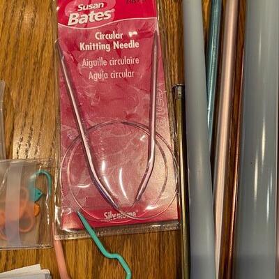 Lot of Knitting Needles