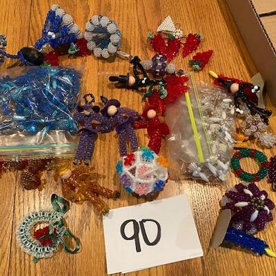 Lot of Vintage bead crafts