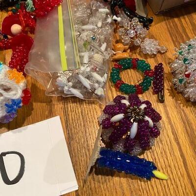 Lot of Vintage bead crafts