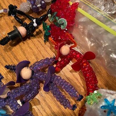 Lot of Vintage bead crafts