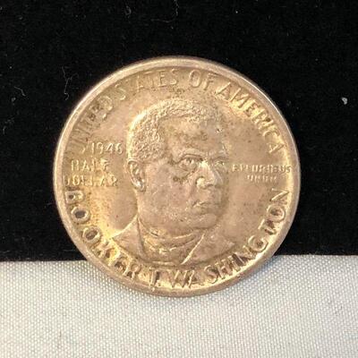 Lot 1 - 1946 Booker T. Washington Commemorative Coin