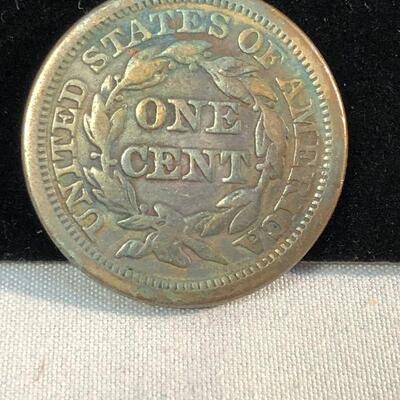 Lot 2 - 1853 Large Cent Penny