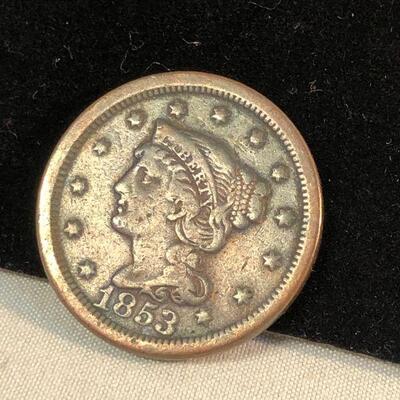 Lot 2 - 1853 Large Cent Penny