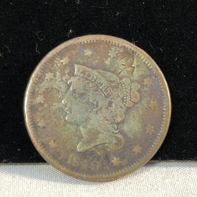 Lot 3 - 1840 Large Cent Penny