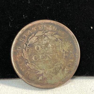 Lot 3 - 1840 Large Cent Penny