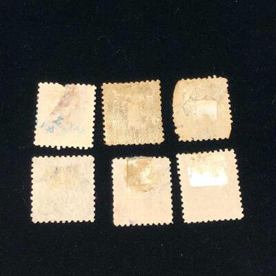 Lot 8 - 6 US Internal Revenue Documentary Stamps