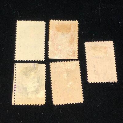 Lot 9 - 5 US Internal Revenue Documentary Stamps