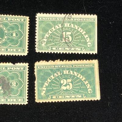 Lot 10 - US Postage Due and Special Handling Stamps