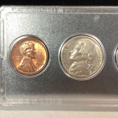 Lot 11 - Set of 1966 US Coins