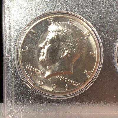 Lot 13 - Set of 1971 US Coins