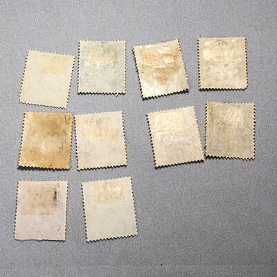 Lot 19 - 10 King George V British Stamps 