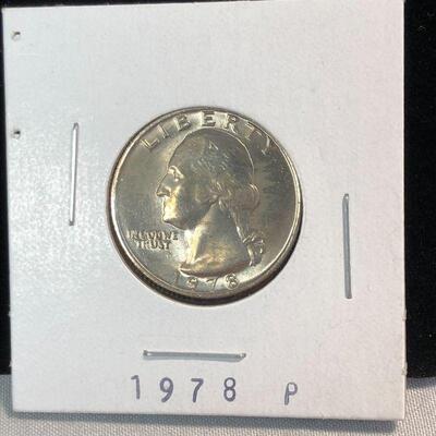 Lot 21 - 1978P, 1979D, 1980D, 1981P Quarters