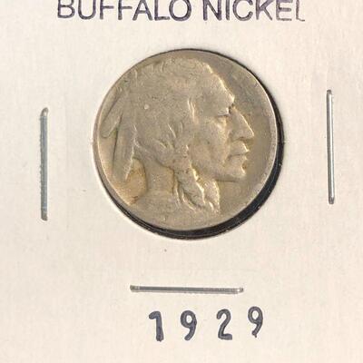 Lot 24 - 1924, 1925, 1926, 1929 Buffalo Nickels
