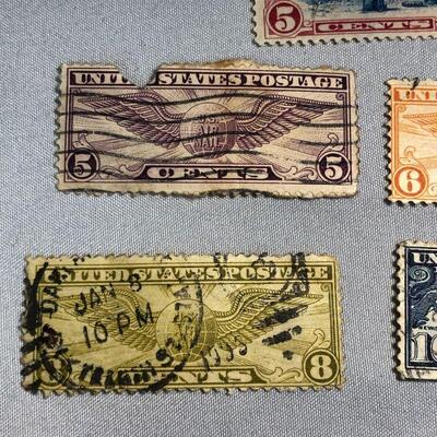Lot 28 - 5 US Air Mail Stamps 1920s-1930s