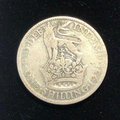 Lot 31 - 1931 British Shilling and 1965 Swiss 1/2 Franc