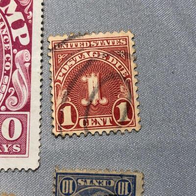 Lot 37 - Variety of Vintage Stamps US Registry Stamp