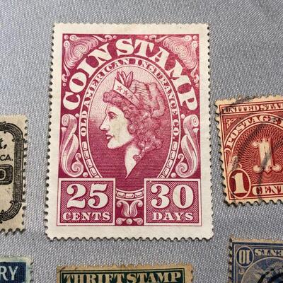 Lot 37 - Variety of Vintage Stamps US Registry Stamp