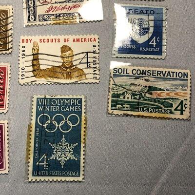 Lot 38 - 15 US Stamps from 1960