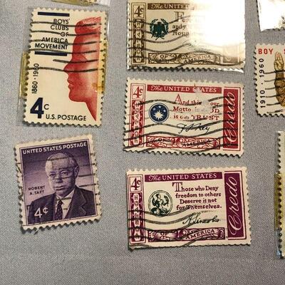 Lot 38 - 15 US Stamps from 1960