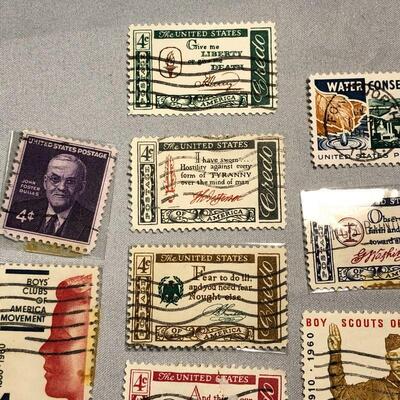 Lot 38 - 15 US Stamps from 1960