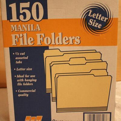 File Folders, 1/3 cut