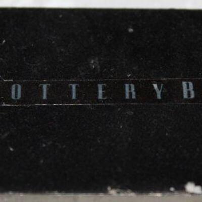 Pottery Barn paper weight, candle