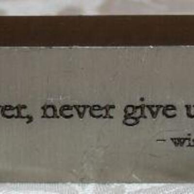 Pottery Barn paper weight, candle