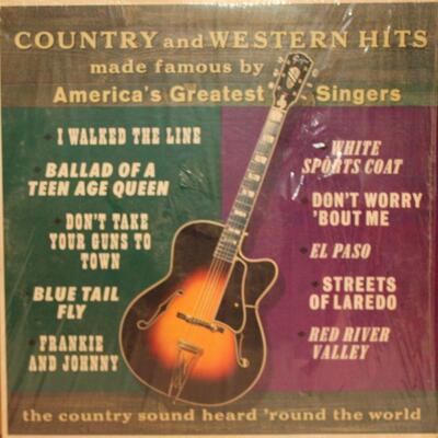 Vinyl Album, Country and Western Hits