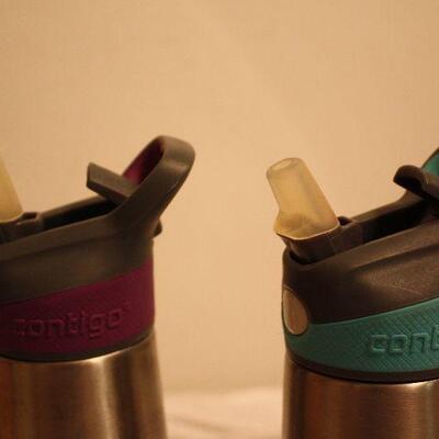 Two Brand New Contigo Stainless Steel Bottles