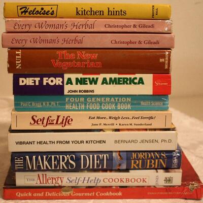 Nutrition and Cook books