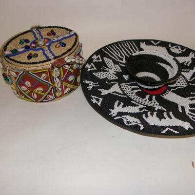 " Hand Crafted Native American Baskets".