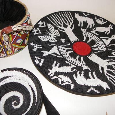 " Hand Crafted Native American Baskets".