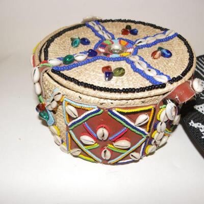 " Hand Crafted Native American Baskets".
