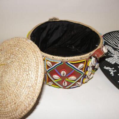 " Hand Crafted Native American Baskets".