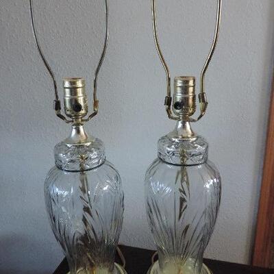 MATCHING TABLE LAMPS