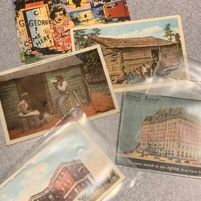 Vintage postcard lot