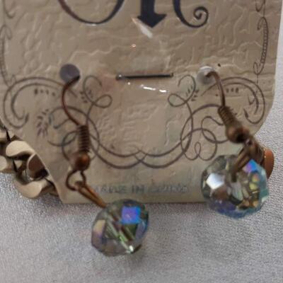 Turquoise Blue Flowers Necklace