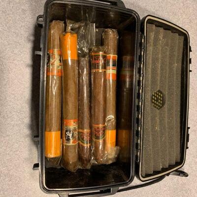 Cigar carry case and quality cigars