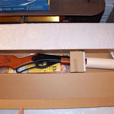 Vintage Daisy Red Rider BB rifle, new in box