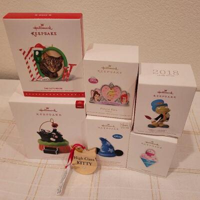 Lot 690: Assorted Hallmark Christmas Ornaments 