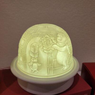 Lot 696: Assorted Hallmark Christmas Ornaments + Puzzle