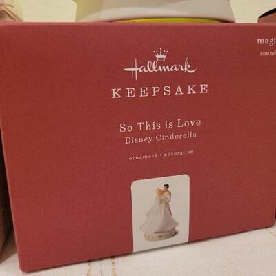 Lot 696: Assorted Hallmark Christmas Ornaments + Puzzle