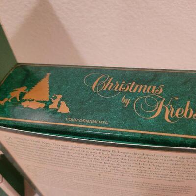 Lot 709: Assorted Vintage Glass Christmas Ornaments 