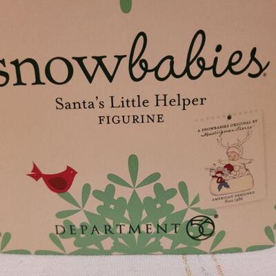 Lot 713: Assorted Dept 56 Snowbabies Christmas Figures 